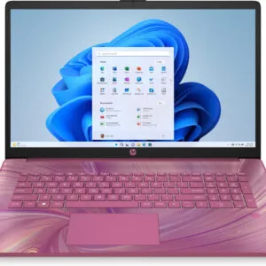 מחשב נייד HP NoteBook | Intel N200 | 256GB SSD | 8GB RAM | 17.3" HD+ | TOUCHSCREEN | WIN11 | Office 365 | ROSE GOLD | 1Y