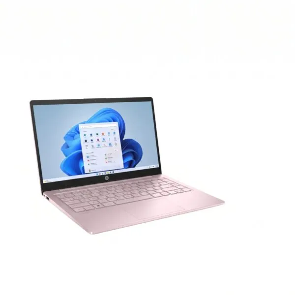 מחשב נייד בצבע ורוד HP 14-EP2019 | Intel N150 | 128GB UFS | 4GB RAM | 14" HD | Win11 |