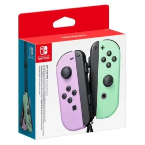 סט זוג שלטים לנינטנדו סוויץ JOYCONS ירוק ורוד ג'ויקונים